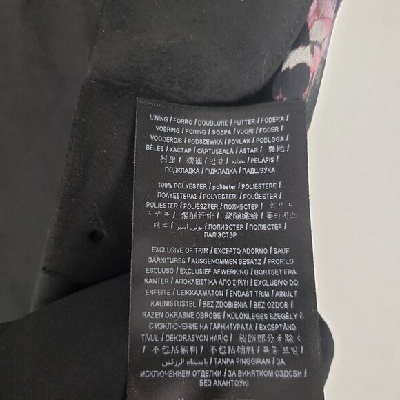 Marciano Modern Mix Skirt Purple Chiffon Boho Whimsigoth Tulip Hem Size Large - Picture 10 of 10